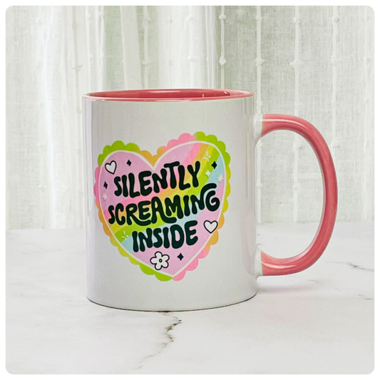 Silently Screaming Inside - Mug